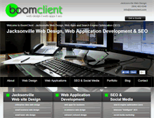 Tablet Screenshot of boomclient.com